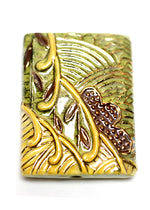 HA033040 - 30x40mm Porcelain Puffed Rectangle Sage Green