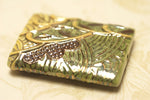 HA033040 - 30x40mm Porcelain Puffed Rectangle Sage Green