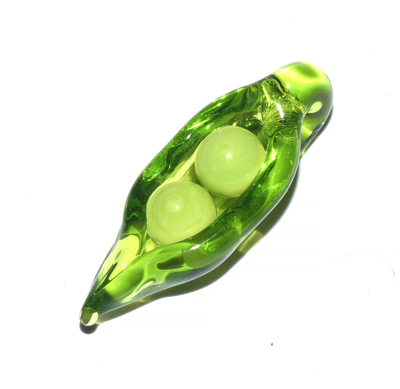 Pea Pod Two Babies Grace Lamwprk Beads