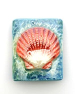 PM031824 - 18x24mm Porcelain Puffed Rectangle Scallop