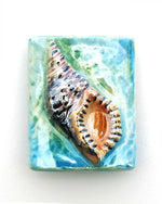 PM061824 - 18x24mm Porcelain Puffed Rectangle Shell