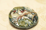 PR033600 - 36mm Porcelain Disk Twin Birds