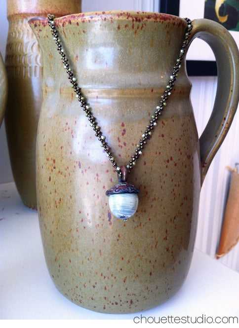 LC-Acorn Necklace