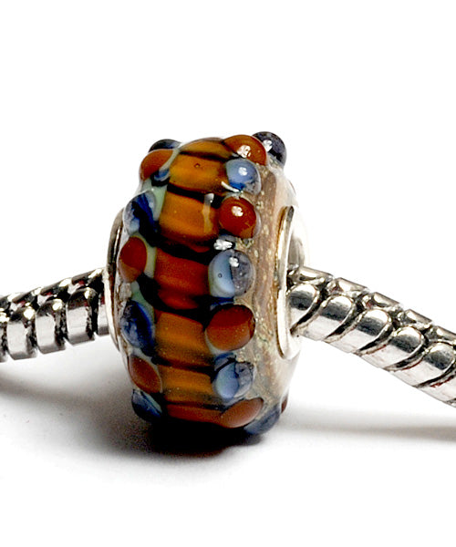 SC10066 - Large Hole Pepper Spice Rondelle Bead
