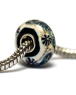 SC10111 - Large Hole Sable Celestial Rondelle Bead