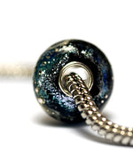 SC10111 - Large Hole Sable Celestial Rondelle Bead