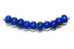 SP017 - Ten Royal Dichroic Spacer Beads