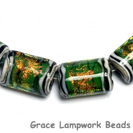 10507303 - Six Herbal Garden Shimmer Mini Kalera Beads