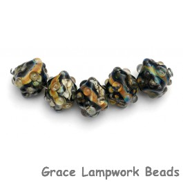 10902307 - Five Cheyenne Rock Crystal Beads