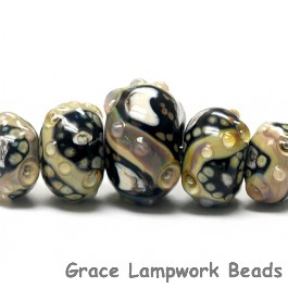 10902311 - Five Graduated Cheyenne Rock Beads