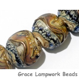 10902402 - Seven Beige & Ivory Free Style Lentil Beads