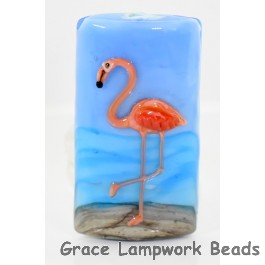 Flamingo Glass beads