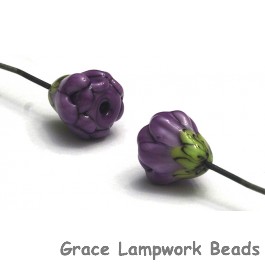 GHP-09: Violet Purple Floral Headpin