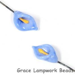 GHP-27: Blue Calla Lily Floral Headpin