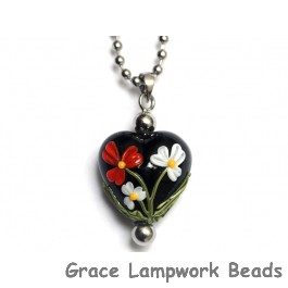 HN-11833305 - Maria's Bouquet Heart Necklace