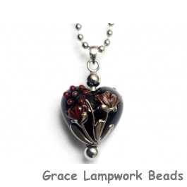 HN-11834005 - Copper Shadow Heart Necklace
