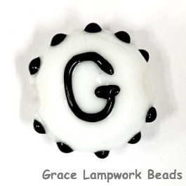 LTR-G: Letter G Single Bead