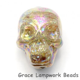 Skull12 - Starlight Luster Focal Bead
