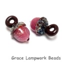 11821719 - Pink Passion Acorn Earring Set *Final Stock!