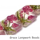 10109314 - Four Fuchsia Flower Pillow Beads