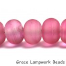 10110201 - Seven Bubblegum Rondelle Beads