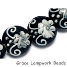 10204212 - Four Midnight Garden Lentil Beads