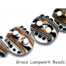 10204512 - Four Sophisticated Trio Lentil Beads