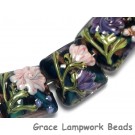 10407404 - Seven Pink & Purple Floral Pillow Beads
