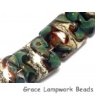10503614 - Four Green w/Super Ivory Pillow Beads