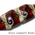 10903014 - Four Hot Lava Waves Pillow Beads
