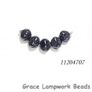 11204707 - Five Purple Pearl Surface Crystal Beads