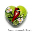 11834425 - Spring Red Cardinal Heart (Large)