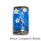 11838403 - Arctic Blue Florals Kalera Focal Bead