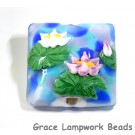Water Lily Pillow Focal Bead