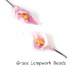 GHP-30: Pink Calla Lily Floral Headpin