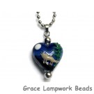 HN-11839005 - Howling at the Moon Heart Necklace