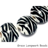 10204412 - Four Zebra Stripes Lentil Beads