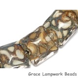 10303404 - Seven Ivory within Crystal Clear Pillow Beads