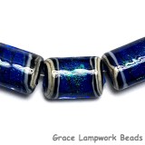 10413003 - Six Sapphire Sea Shimmer Mini Kalera Beads