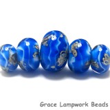 10413611 - Five Sky Blue Treasures Graduated Rondelle Beads