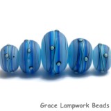 10414711 - Five Arctic Blast Graduated Rondelle Beads