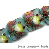 10508714 - Four Happy Frog Pillow Beads