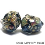 10902301 - Seven Cheyenne Rock Rondelle Beads