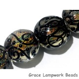 11006112 - Four Sunset Lentil Beads