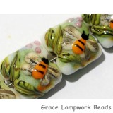 11007304 - Seven Bumble Bee Garden Pillow Beads