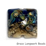 11815704 - Transparent Ink Blue w/Free Style Pillow Focal Bead