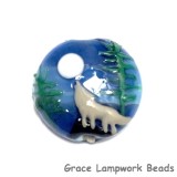 11839002 - Howling at the Moon Lentil Focal Bead