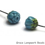 GHP-07: Blue Floral Headpin