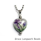 HN-11832305 - Regalia Flower Heart Necklace