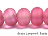 10110201 - Seven Bubblegum Rondelle Beads